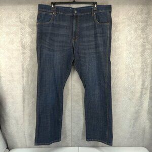 Wrangler Retro Jeans Men 42x32 Dark Wash Blue Slim Boot Stretch Denim Western